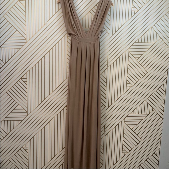 Tart Maxi Dress Nude Convertible Multi Wear - Picture 4 of 12